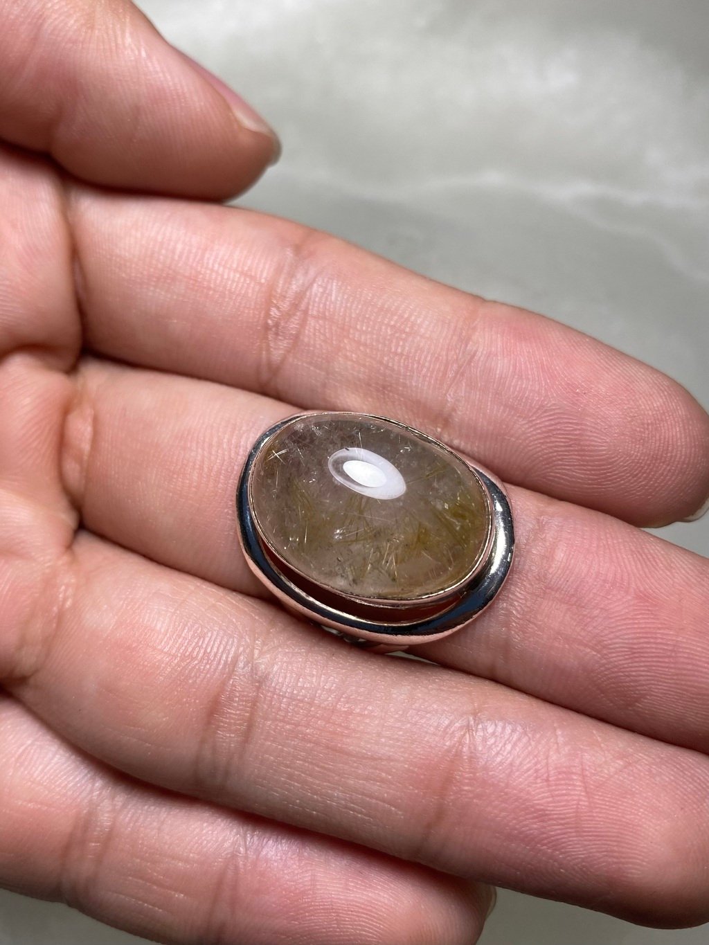 Anel Prata E Rutilo - Imagem 2