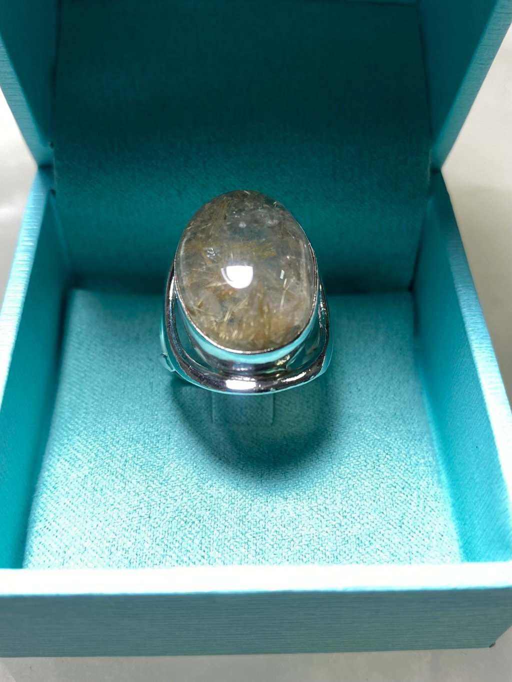 Anel Prata E Rutilo - Imagem 3