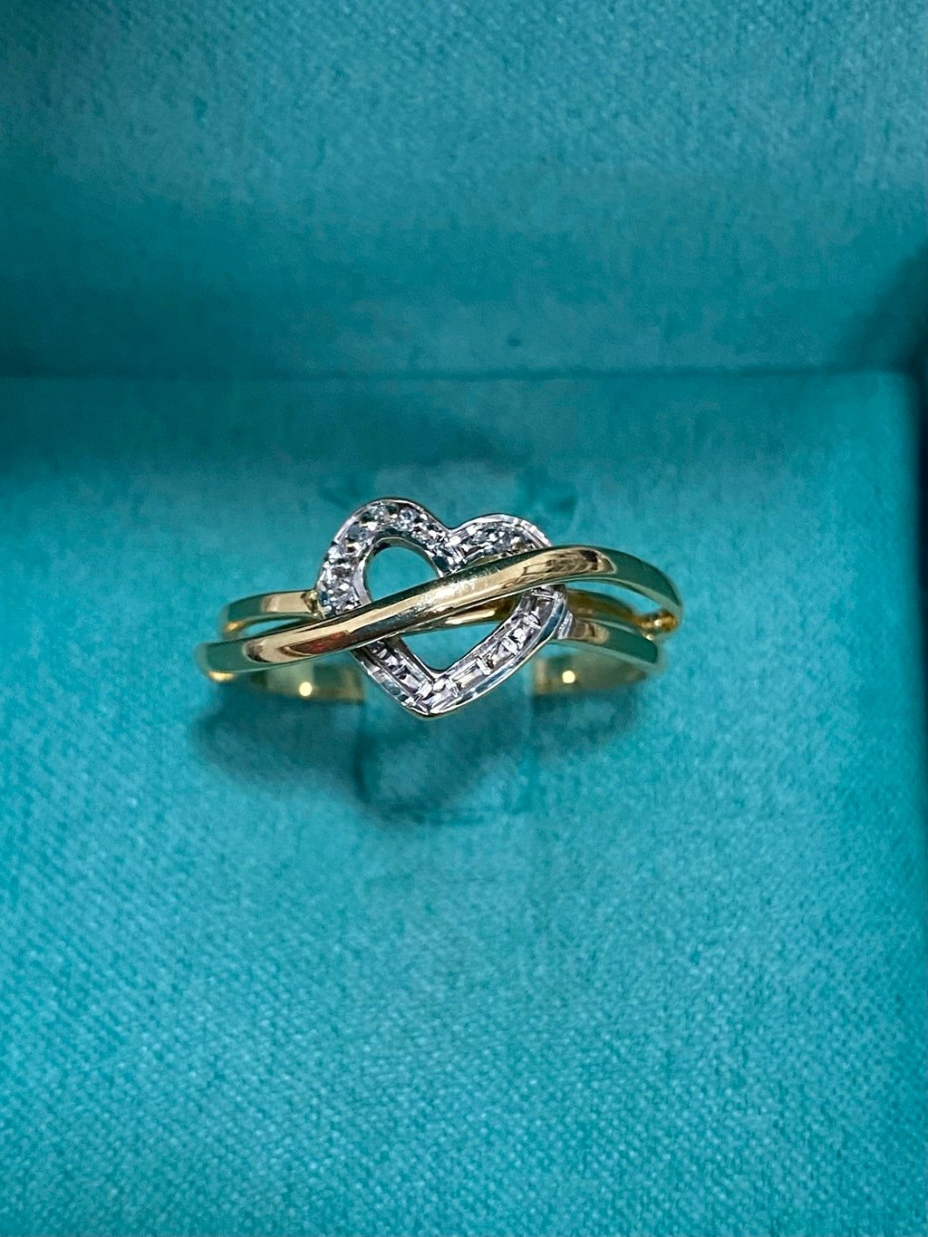 Anel Ouro Modelo Coração do Mar - Imagem 2