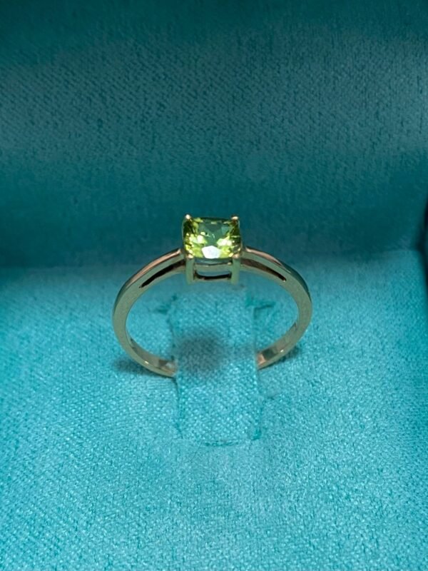 Anel Ouro e Peridoto - Imagem 3