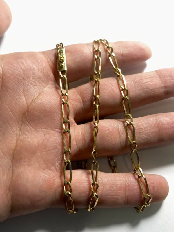 Corrente Ouro 18k Modelo Três Por Um - Imagem 5